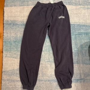 Pacsun John Galt Brandy Melville Georgetown Rosa Sweatpants Faded Navy Blue